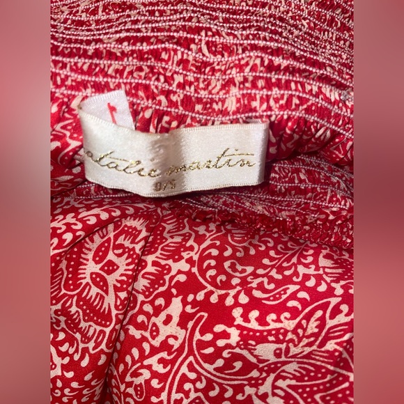 New! Natalie Martin Orange Floral Silk Bella Maxi Skirt 🧡 Small - Picture 15 of 16